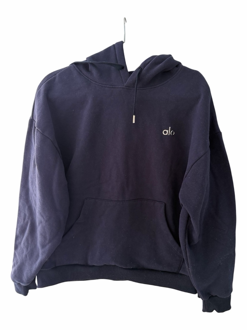 “Alo” Men's Navy Hoodie Sweatshirt